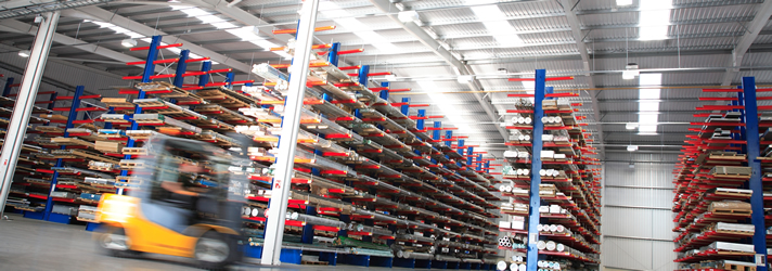 metalweb warehouse stock